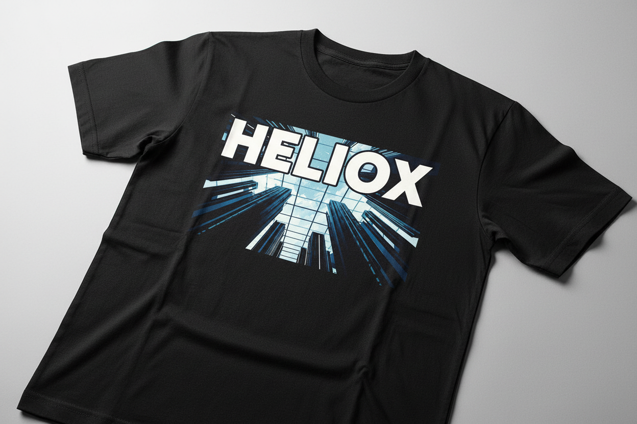 Heliox T-Shirt Mockup